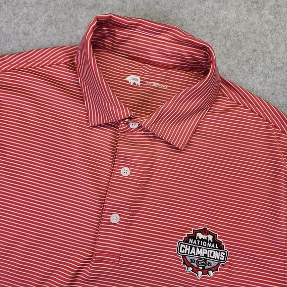 Onward Reserve Other - Onward Reserve Men M UGA Georgia Bulldogs National Champions 2021 Polo Shirt